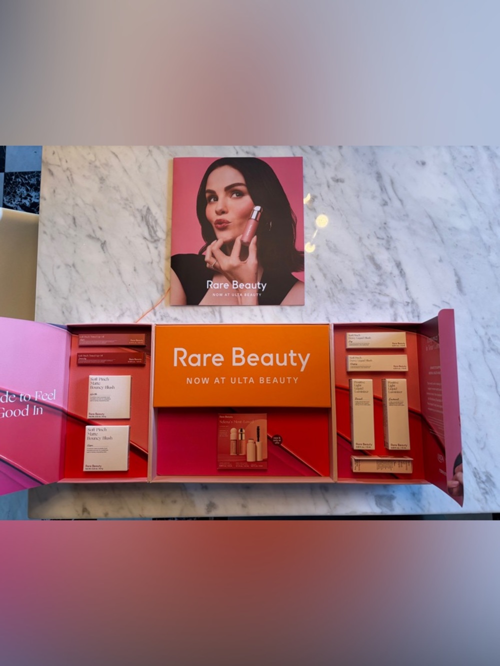 Rare Beauty x Ulta Product and PR Packaging